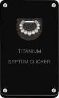 Clicker aus Titan, mit Premium Zirconia