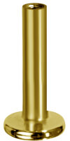 Internal Gelbgold Labret Stud 1.2 mm Stärke mit 3 mm...