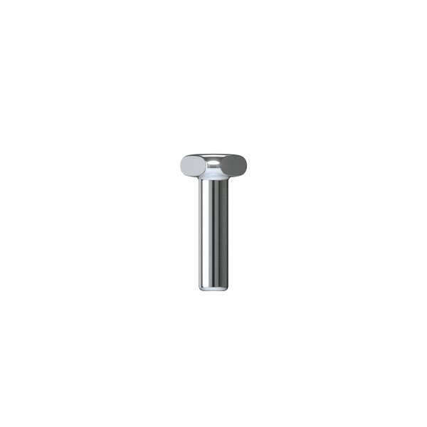 fleXternal Labret 5 mm length, 3.0 mm disc, 1.2 mm thickness (for 0.8 mm, 0.9 mm internal thread and threadless) (Made in Germany)