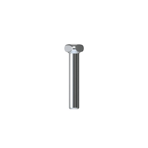 fleXternal Labret 7 mm length, 2.5 mm disc, 1.2 mm thickness (for 0.8 mm, 0.9 mm internal thread and threadless) (Made in Germany)