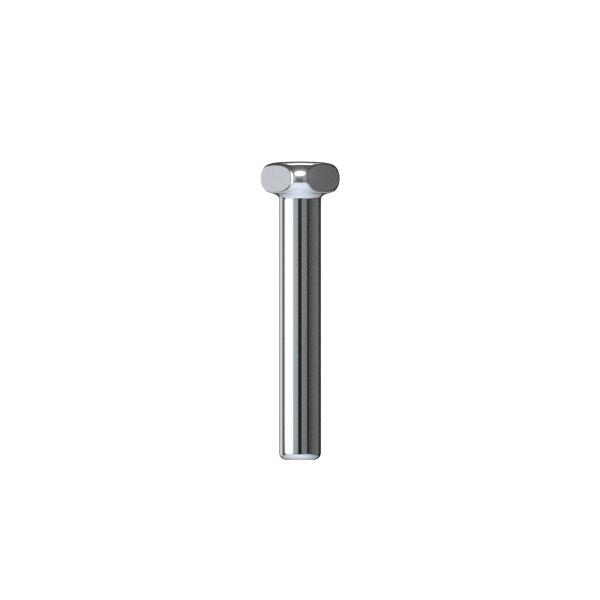 fleXternal Labret 8 mm length, 2.5 mm disc, 1.2 mm thickness (for 0.8 mm, 0.9 mm internal thread and threadless) (Made in Germany)