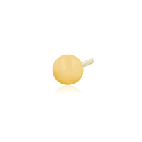 Yellowgold threadless Gold Ball
