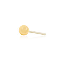 Gelbgold threadless 3.0 mm Gold Ball