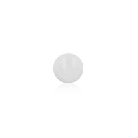 Whitegold threadless Ball