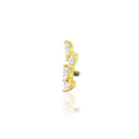 Yellowgold threaded (1.2 mm) Andreia