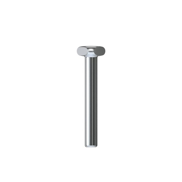 fleXternal Labret 5 mm length, 3.0 mm disc, 1.0 mm thickness (for 0.8 mm, 0.9 mm internal thread and threadless) (Made in Germany)
